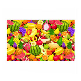 Бумага для упаковки 3D с принтом Веселые фрукты в Курске, пластик и полированная сталь | круглая форма, металлическое крепление в виде кольца | апельсин | арбуз | банан | виноград | груша | киви | овощи | питание | ппп | правильное | тайланд | фрукт | яблоко