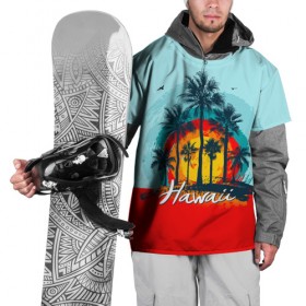 Накидка на куртку 3D с принтом HAWAII 6 в Курске, 100% полиэстер |  | Тематика изображения на принте: hawaii | гаваи | лето | океан | отдых | пальмы | пляж | серф