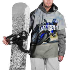 Накидка на куртку 3D с принтом Yamaha 5 в Курске, 100% полиэстер |  | Тематика изображения на принте: yamaha