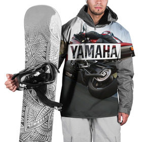 Накидка на куртку 3D с принтом Yamaha 4 в Курске, 100% полиэстер |  | Тематика изображения на принте: yamaha
