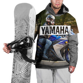 Накидка на куртку 3D с принтом Yamaha 2 в Курске, 100% полиэстер |  | Тематика изображения на принте: yamaha