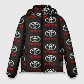 Мужская зимняя куртка 3D с принтом Toyota в Курске, верх — 100% полиэстер; подкладка — 100% полиэстер; утеплитель — 100% полиэстер | длина ниже бедра, свободный силуэт Оверсайз. Есть воротник-стойка, отстегивающийся капюшон и ветрозащитная планка. 

Боковые карманы с листочкой на кнопках и внутренний карман на молнии. | Тематика изображения на принте: тайота