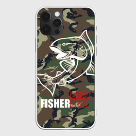 Чехол для iPhone 12 Pro Max с принтом Лучший рыбак в Курске, Силикон |  | Тематика изображения на принте: best fisherman | camouflage | fish | fishing | man | камуфляж | лучший рыбак | мужчина | рыба | рыбалка
