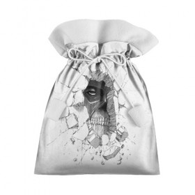 Подарочный 3D мешок с принтом Titan в Курске, 100% полиэстер | Размер: 29*39 см | attack on titan | атака титанов | вторжение гигантов