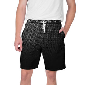 Мужские шорты 3D с принтом Джинсовый в Курске,  полиэстер 100% | прямой крой, два кармана без застежек по бокам. Мягкая трикотажная резинка на поясе, внутри которой широкие завязки. Длина чуть выше колен | джинс | джинсовый