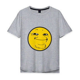 Мужская футболка хлопок Oversize с принтом Бугурт в Курске, 100% хлопок | свободный крой, круглый ворот, “спинка” длиннее передней части | бугурт тред | колобок
