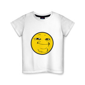 Детская футболка хлопок с принтом Бугурт в Курске, 100% хлопок | круглый вырез горловины, полуприлегающий силуэт, длина до линии бедер | Тематика изображения на принте: бугурт тред | колобок