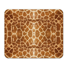 Коврик прямоугольный с принтом Шкура Жирафа в Курске, натуральный каучук | размер 230 х 185 мм; запечатка лицевой стороны | textures | животное | жираф | текстура