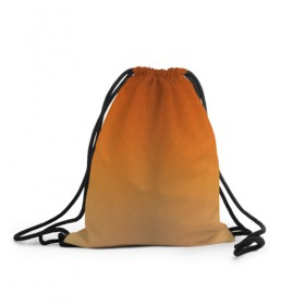 Рюкзак-мешок 3D с принтом Fox Triangle в Курске, 100% полиэстер | плотность ткани — 200 г/м2, размер — 35 х 45 см; лямки — толстые шнурки, застежка на шнуровке, без карманов и подкладки | геометрия | оранжевый | полигон | рыжий | треугольник