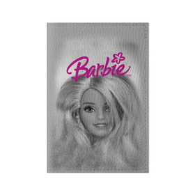 Обложка для паспорта матовая кожа с принтом Кукла барби в Курске, натуральная матовая кожа | размер 19,3 х 13,7 см; прозрачные пластиковые крепления | barbie | барби | кукла