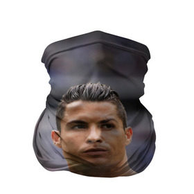 Бандана-труба 3D с принтом Cristiano Ronaldo в Курске, 100% полиэстер, ткань с особыми свойствами — Activecool | плотность 150‒180 г/м2; хорошо тянется, но сохраняет форму | криштиану роналду | реал мадрид