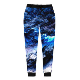 Женские брюки 3D с принтом Abstract colors в Курске, полиэстер 100% | прямой крой, два кармана без застежек по бокам, с мягкой трикотажной резинкой на поясе и по низу штанин. В поясе для дополнительного комфорта — широкие завязки | вселенная | галактика | звезды