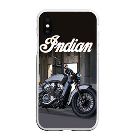 Чехол для iPhone XS Max матовый с принтом Indian 8 в Курске, Силикон | Область печати: задняя сторона чехла, без боковых панелей | indian