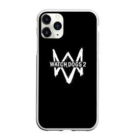 Чехол для iPhone 11 Pro матовый с принтом WATCH DOGS 2 в Курске, Силикон |  | 