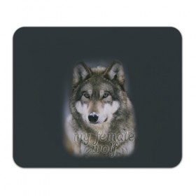 Коврик прямоугольный с принтом Моя волчица в Курске, натуральный каучук | размер 230 х 185 мм; запечатка лицевой стороны | волк | волчица | для двоих | моя | моя волчица | парные
