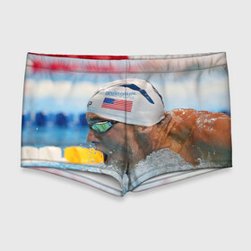Мужские купальные плавки 3D с принтом Майкл Фелпс в Курске, Полиэстер 85%, Спандекс 15% |  | swimming | бассейн | олимпиада | плавание | пловец | рио | фелпс