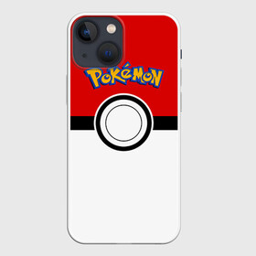 Чехол для iPhone 13 mini с принтом Покеболл 3 в Курске,  |  | pokemon | pokemon go | покемон | покемон го