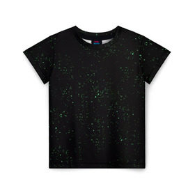 Детская футболка 3D с принтом Звездная ночь в Курске, 100% гипоаллергенный полиэфир | прямой крой, круглый вырез горловины, длина до линии бедер, чуть спущенное плечо, ткань немного тянется | 