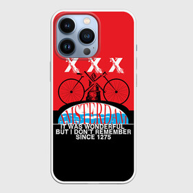 Чехол для iPhone 13 Pro с принтом Amsterdam t shirt в Курске,  |  | american football | baseball | fashion | football | sport | sport league | style | team | west | американский футбол | амстер | амстердам | амстэрдам | бейсбол | голландия | запад | команды | мода | надписи | спорт | спортивные лиги | стиль