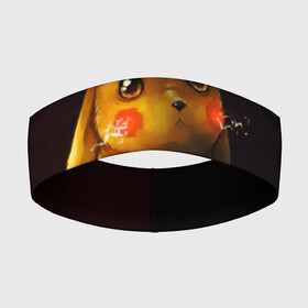 Повязка на голову 3D с принтом Пика Пика в Курске,  |  | bulbasaur | pikachu | pokemon | squirtle | бальбазар | пикачу | покемон | сквиртл