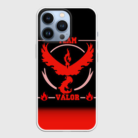 Чехол для iPhone 13 Pro с принтом Team Valor в Курске,  |  | Тематика изображения на принте: go | pokemon | team | valor | покемон