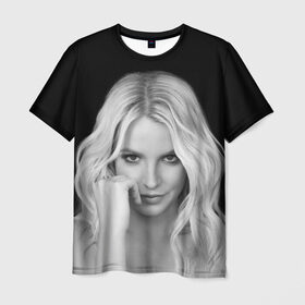 Мужская футболка 3D с принтом Бритни Спирс в Курске, 100% полиэфир | прямой крой, круглый вырез горловины, длина до линии бедер | britney spears | звезда | знаменитость | музыка | певица
