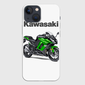 Чехол для iPhone 13 mini с принтом Kawasaky Ninja 1000 в Курске,  |  | kawasaky