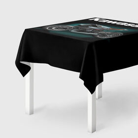Скатерть 3D с принтом Kawasaky concept в Курске, 100% полиэстер (ткань не мнется и не растягивается) | Размер: 150*150 см | kawasaky