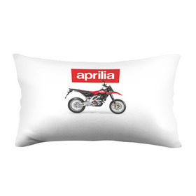 Подушка 3D антистресс с принтом Aprilia SXV550 в Курске, наволочка — 100% полиэстер, наполнитель — вспененный полистирол | состоит из подушки и наволочки на молнии | aprilia