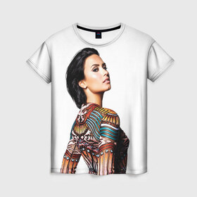 Женская футболка 3D с принтом Demi Lovato в Курске, 100% полиэфир ( синтетическое хлопкоподобное полотно) | прямой крой, круглый вырез горловины, длина до линии бедер | demi lovato | звезда | знаменитость | музыка | певица
