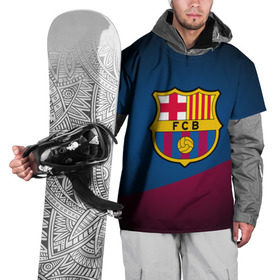 Накидка на куртку 3D с принтом ФК Барселона в Курске, 100% полиэстер |  | барса | барселона | футбол