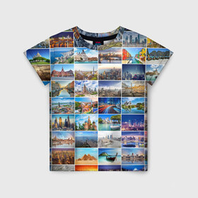 Детская футболка 3D с принтом Знатный турист в Курске, 100% гипоаллергенный полиэфир | прямой крой, круглый вырез горловины, длина до линии бедер, чуть спущенное плечо, ткань немного тянется | азия | берлин | вегас | венеция | воспоминания | города | достопримечательности | европа | египет | калифорния | каникулы | лондон | милан | москва | ностальгия | нью йорк | отдых | отпуск | память