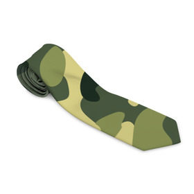 Галстук 3D с принтом Зелёный камуфляж в Курске, 100% полиэстер | Длина 148 см; Плотность 150-180 г/м2 | Тематика изображения на принте: camouflage | green camouflage | зеленый камуфляж | камуфляж