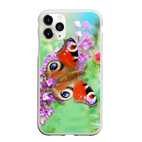Чехол для iPhone 11 Pro матовый с принтом Прелесть в Курске, Силикон |  | Тематика изображения на принте: бабочка | лепестки | прикольные картинки | природа | цветочки | цветы