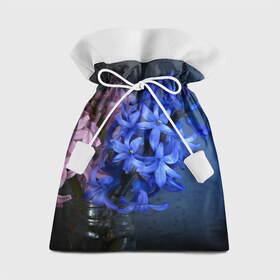 Подарочный 3D мешок с принтом Букет в Курске, 100% полиэстер | Размер: 29*39 см | Тематика изображения на принте: герберы | зелень | лепестки | природа | растения | цветы