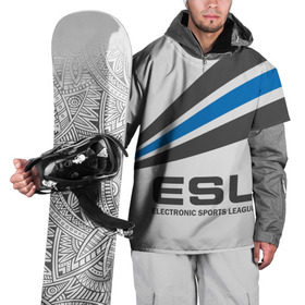 Накидка на куртку 3D с принтом ESL в Курске, 100% полиэстер |  | cs go | cyber | dota 2 | progamer | sport | киберспорт