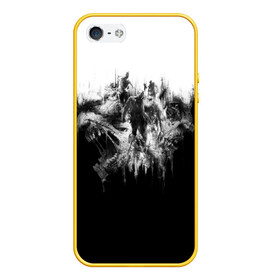 Чехол для iPhone 5/5S матовый с принтом Dying Light в Курске, Силикон | Область печати: задняя сторона чехла, без боковых панелей | dying light | horror | зомби | ужасы