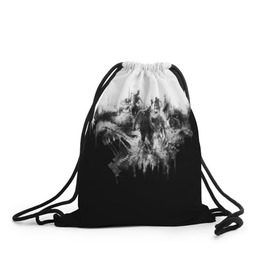 Рюкзак-мешок 3D с принтом Dying Light в Курске, 100% полиэстер | плотность ткани — 200 г/м2, размер — 35 х 45 см; лямки — толстые шнурки, застежка на шнуровке, без карманов и подкладки | dying light | horror | зомби | ужасы