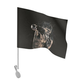 Флаг для автомобиля с принтом Мэнни Пакьяо в Курске, 100% полиэстер | Размер: 30*21 см | мэнни пакьяо