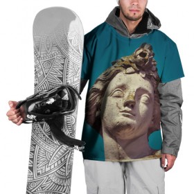 Накидка на куртку 3D с принтом Статуя в Курске, 100% полиэстер |  | Тематика изображения на принте: греция | искусство | мрамор | рим | скульптура | статуя