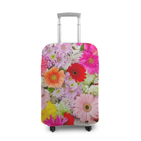 Чехол для чемодана 3D с принтом Счастье в Курске, 86% полиэфир, 14% спандекс | двустороннее нанесение принта, прорези для ручек и колес | арт | весна | красота | лето | любовь | новинки | осень | подарок | популярное | природа | радуга | цветы