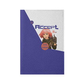 Обложка для паспорта матовая кожа с принтом cs:go Акихабара в Курске, натуральная матовая кожа | размер 19,3 х 13,7 см; прозрачные пластиковые крепления | 