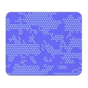 Коврик прямоугольный с принтом Кибер камуфляж 7 в Курске, натуральный каучук | размер 230 х 185 мм; запечатка лицевой стороны | Тематика изображения на принте: пиксели | сиреневый | точки