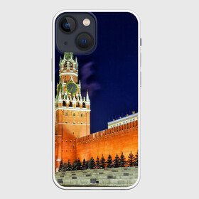 Чехол для iPhone 13 mini с принтом Кремль в Курске,  |  | moscow | russia | гордость | кремль | москва | отечество | родина | россия | столица