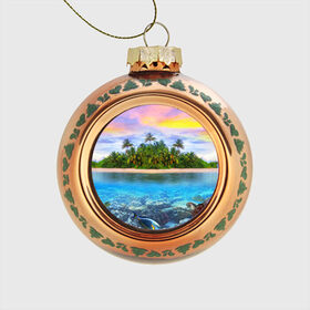 Стеклянный ёлочный шар с принтом Мальдивы в Курске, Стекло | Диаметр: 80 мм | загар | каникулы | мальдивские острова | мальдивы | отдых | отпуск | пляж | приключения | солнце | туризм