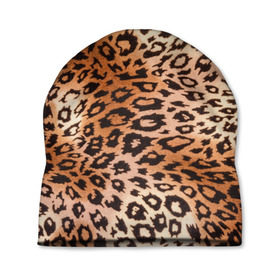 Шапка 3D с принтом Леопардовая шкура в Курске, 100% полиэстер | универсальный размер, печать по всей поверхности изделия | Тематика изображения на принте: гепард | гламур | леопард | мода | роскошь | шерсть
