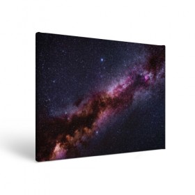 Холст прямоугольный с принтом Млечный путь в Курске, 100% ПВХ |  | вселенная | галактика | звёзды | космическое пространство | космос | созвездие