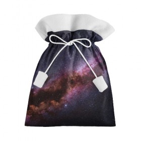 Подарочный 3D мешок с принтом Млечный путь в Курске, 100% полиэстер | Размер: 29*39 см | вселенная | галактика | звёзды | космическое пространство | космос | созвездие