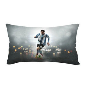 Подушка 3D антистресс с принтом Leo Messi в Курске, наволочка — 100% полиэстер, наполнитель — вспененный полистирол | состоит из подушки и наволочки на молнии | barselona | messi | аргентина | барселона | месси | мяч | футбол