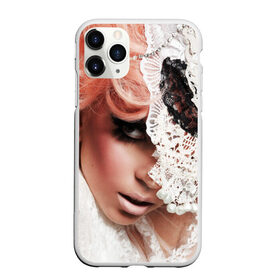 Чехол для iPhone 11 Pro Max матовый с принтом Lady Gaga в Курске, Силикон |  | Тематика изображения на принте: lady gaga | звезда | знаменитость | леди гага | музыка | певица